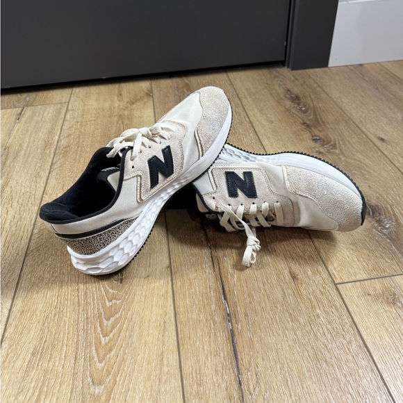 New Balance X-70 Women’s Size 9.5 Cheetah Print Cream and Black Sneakers - Picture 10 of 10